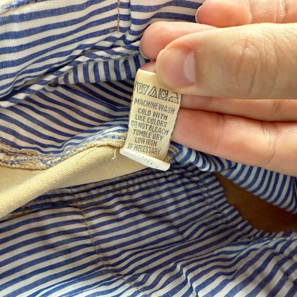 The Territory Ahead Men's 42 Mission Comfort Khaki Tan Flat Front Chino Pants - Picture 5 of 9